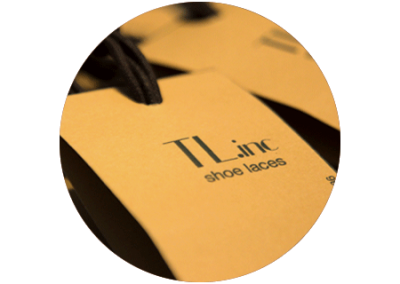 TL.inc Shoe Lace Black Waxing cotton